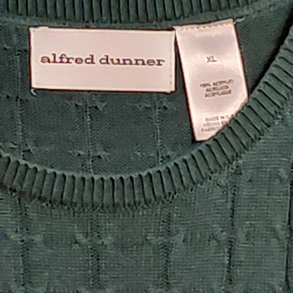 Alfred Dunner Sage Women's Shirt Excellent Condition - Picture 4 of 4